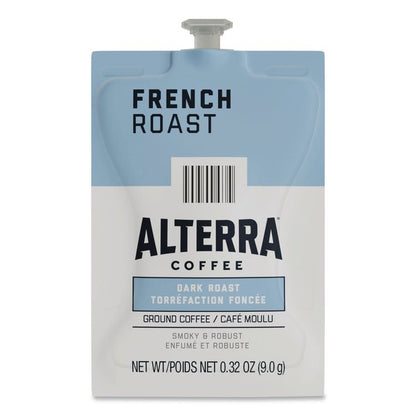 Alterra French Roast Coffee Freshpack, 100/Carton