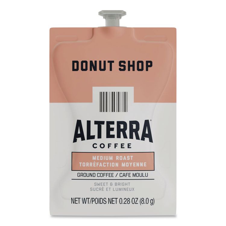 Alterra Donut Shop Coffee Freshpack, 100/Carton