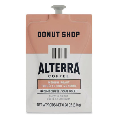 Alterra Donut Shop Coffee Freshpack, 100/Carton
