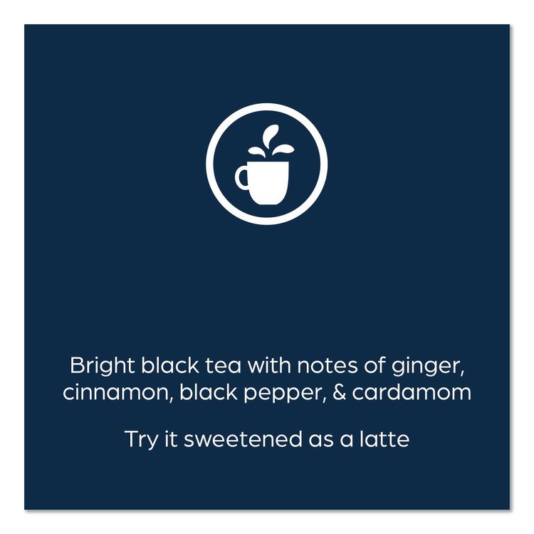 The Bright Tea Co. Chai Spice Black Tea Freshpack, 100/Carton