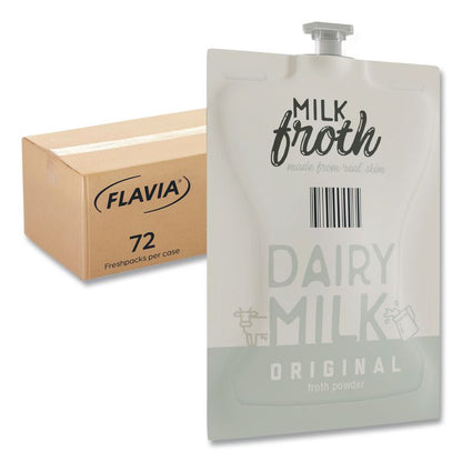 Dairy Milk Froth Powder Freshpack, 0.46 oz Pouch, 72/Carton