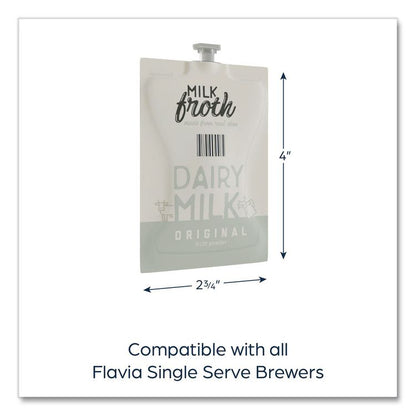 Dairy Milk Froth Powder Freshpack, 0.46 oz Pouch, 72/Carton