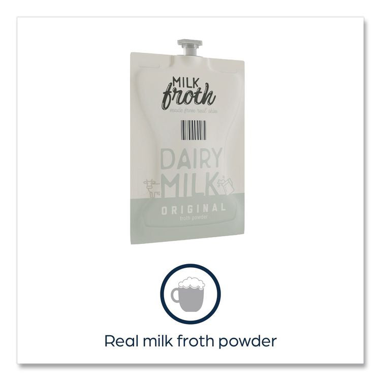Dairy Milk Froth Powder Freshpack, 0.46 oz Pouch, 72/Carton