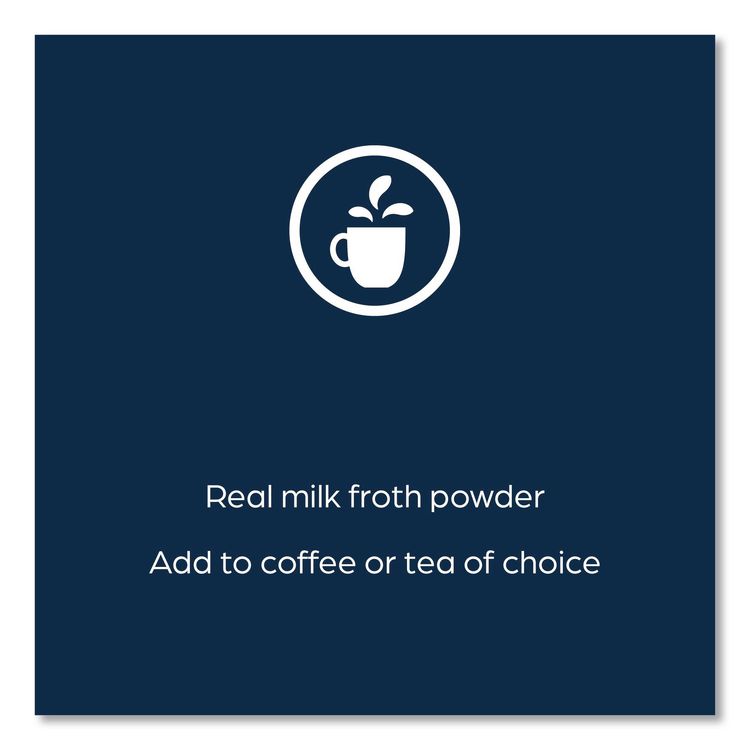 Dairy Milk Froth Powder Freshpack, 0.46 oz Pouch, 72/Carton