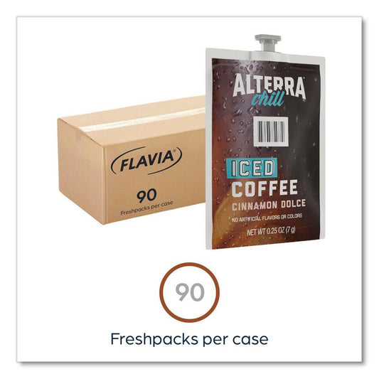 Alterra Cinnamon Dolce Iced Coffee Freshpack, 90/Carton
