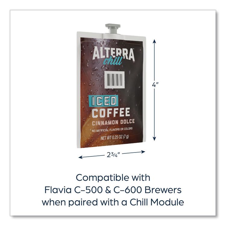 Alterra Cinnamon Dolce Iced Coffee Freshpack, 90/Carton