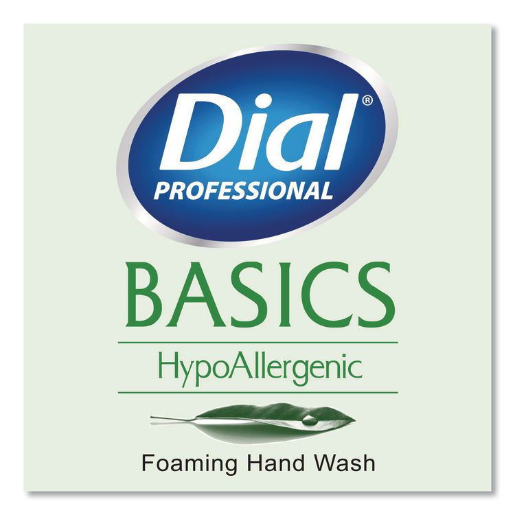 Basics Hypoallergenic Foaming Hand Wash, Fresh Floral Scent, 10 oz Pump Bottle