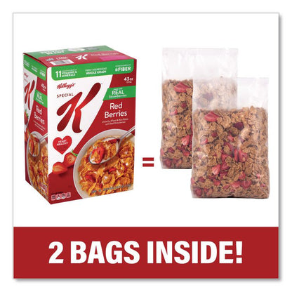 Special K with Berries Cereal, 2 Bags/Box, 43 oz Box