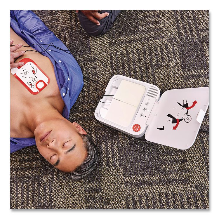 LIFEPAK CR2 Cellular Defibrillator, Semi-Automatic, English, Handle