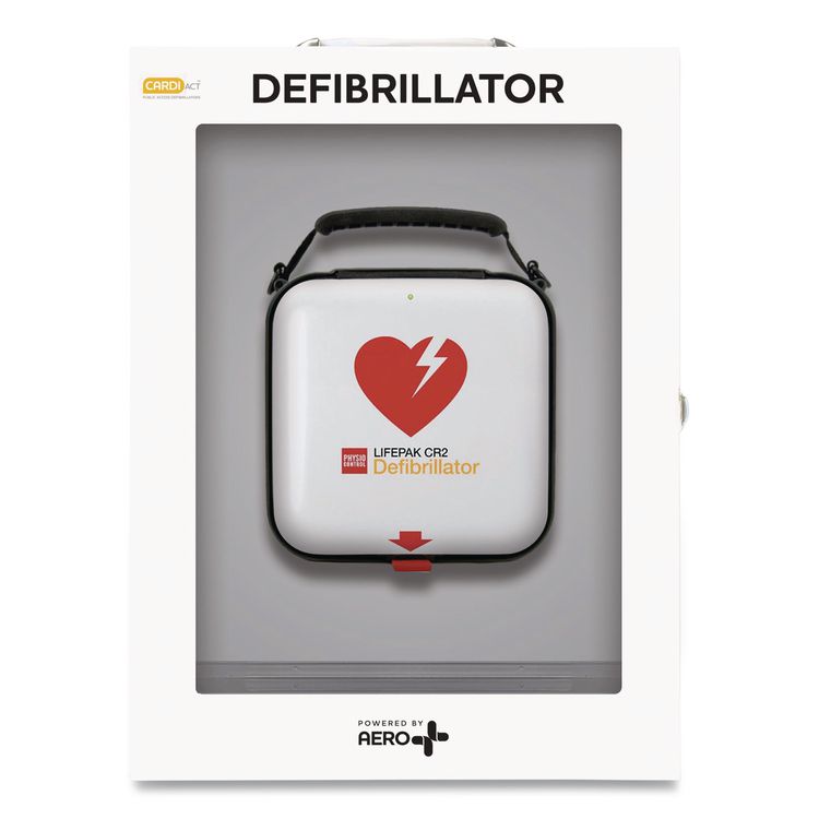 LIFEPAK CR2 Wi-Fi Standard Cabinet, Semi-Automatic, English, Handle