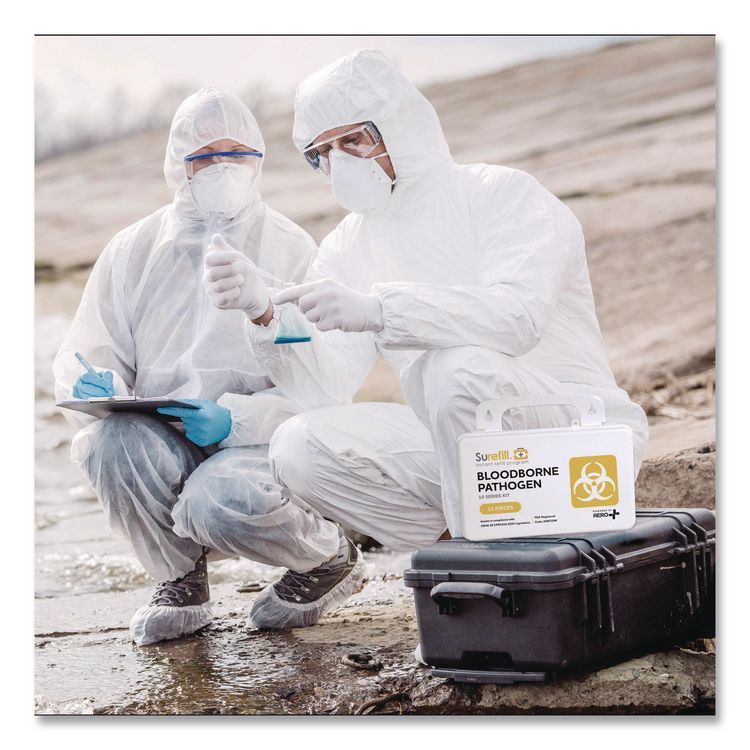 10 Series Bloodborne Pathogen Kit, 3 x 8.5 x 5.5