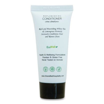 H2O Therapy Conditioner Single Use, White Tea and Lemongrass Scent, 0.85 oz Tube, 300/Carton