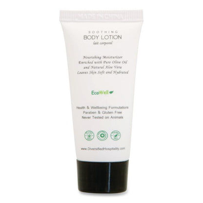 H2O Therapy Single Use Body Lotion, 0.85 oz Tube, White Tea and Lemongrass Scent, 300/Carton