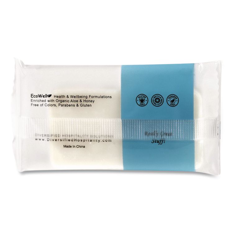 H2O Therapy Soaps, White Tea and Lemongrass Scent, 1.1 oz Bar, 400/Carton