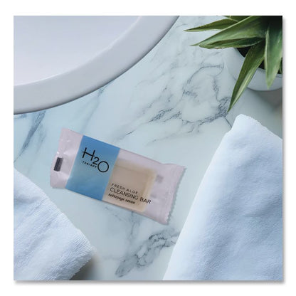 H2O Therapy Soaps, White Tea and Lemongrass Scent, 0.5 oz Bar, 1,000/Carton