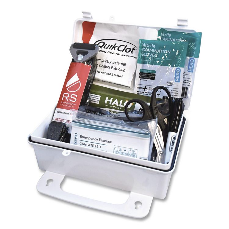 Advanced Bleed Control Kit - Military, 11 Pieces, Plastic Case
