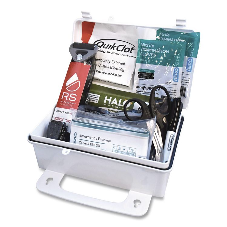 Standard Bleed Control Kit - Military, 10 Pieces, Plastic Case
