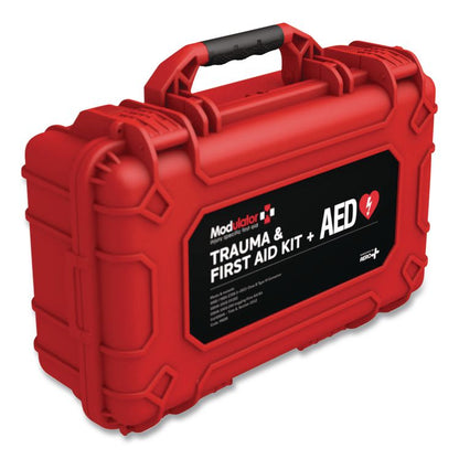 Trauma Kit with HeartSine 360P - XL Rugged Hard Case, 287 Pieces