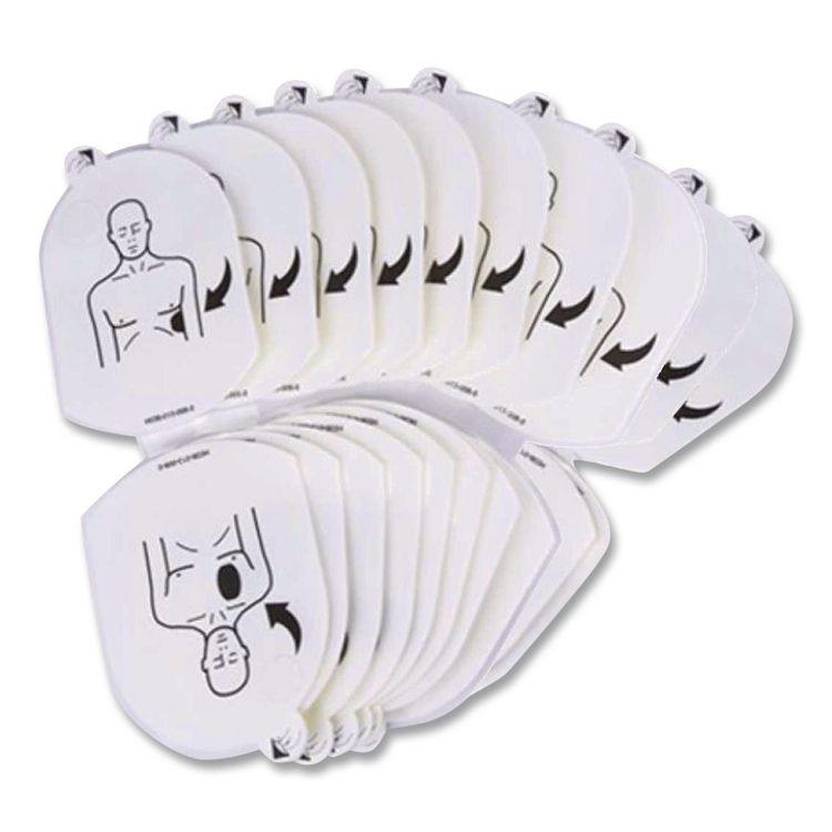 HeartSine AED Trainer Electrodes, 10 Electrodes