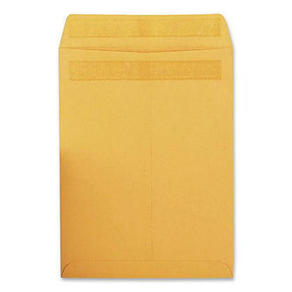 Redi-Seal Catalog Envelope, #12 1/2, Cheese Blade Flap, Redi-Seal Adhesive Closure, 9.5 x 12.5, Brown Kraft, 250/Box