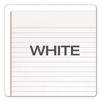 Glue Top Pads, Narrow Rule, (50) White 8.5 x 11 Sheets, Dozen