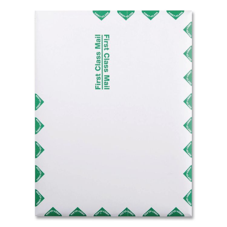 Redi-Strip Catalog Envelope, First Class, #13 1/2, Cheese Blade Flap, Redi-Strip Adhesive Closure, 10 x 13, White, 100/Box