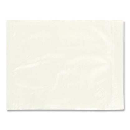 Self-Adhesive Packing List Envelope, Clear Front: Full-Size Window, 4.5 x 6, Clear, 1,000/Carton