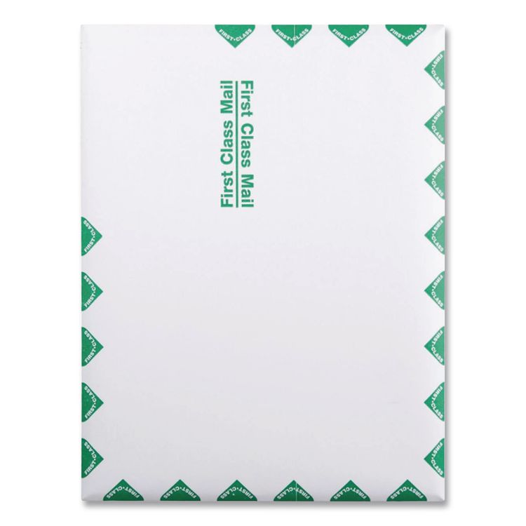 Lightweight 14 lb Tyvek Catalog Mailers, First Class, #12 1/2, Square Flap, Redi-Strip Closure, 9.5 x 12.5, White, 100/Box