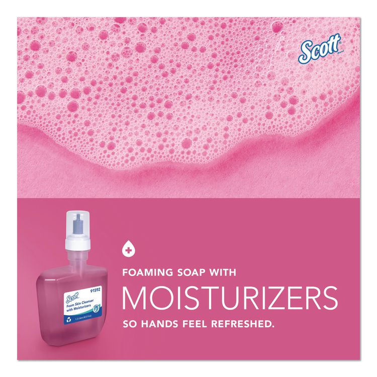 Pro Foam Skin Cleanser with Moisturizers Refill, Citrus Floral Scent, 1.2 L, 2/Carton