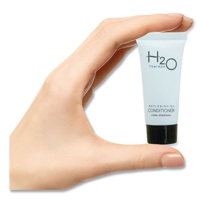 H2O Therapy Conditioner Single Use, White Tea and Lemongrass Scent, 0.85 oz Tube, 300/Carton