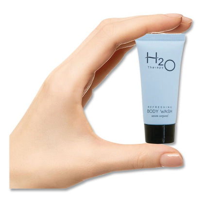 H2O Therapy Body Wash Single Use, White Tea and Lemongrass, 0.85 oz, 300/Carton