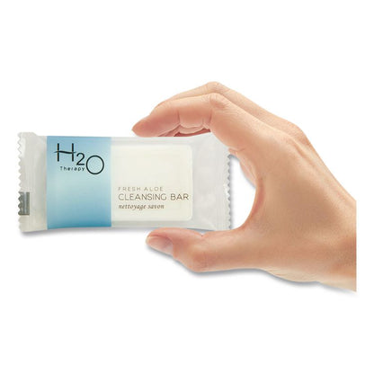 H2O Therapy Soaps, White Tea and Lemongrass Scent, 0.5 oz Bar, 1,000/Carton