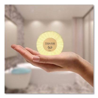 Terra Pure Cleansing Bar, Green Tea Lemongrass, 1.25 oz, 350/Carton