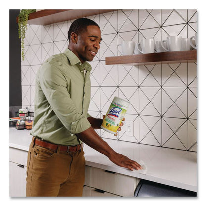 Disinfecting Wipes II Fresh Citrus Scent, 1-Ply, 7 x 7.25, Fresh Citrus, White, 70 Wipes/Canister