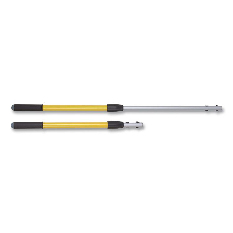 HYGEN Quick-Connect Extension Handle, 1.6 ft to 3.3 ft, Yellow/Black