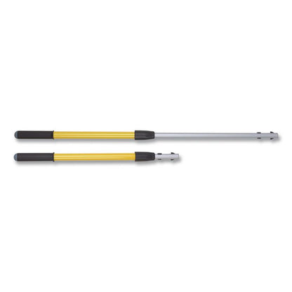 HYGEN Quick-Connect Extension Handle, 1.6 ft to 3.3 ft, Yellow/Black