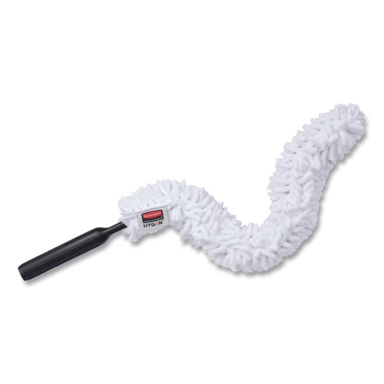 HYGEN Quick-Connect Microfiber Dusting Wand Sleeve, White, 6/Carton