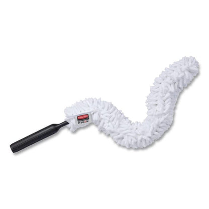 HYGEN Quick-Connect Microfiber Dusting Wand Sleeve, White, 6/Carton