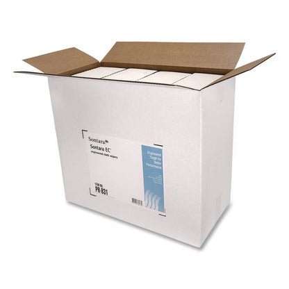 Sontara EC Wipers, 16.5 x 9, Blue, Interfold Dispenser Box, 100 Wipers/Box, 8 Boxes/Carton
