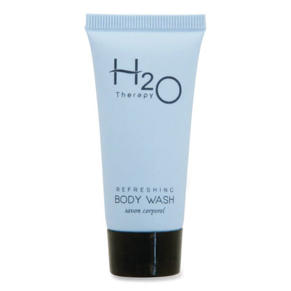 H2O Therapy Body Wash Single Use, White Tea and Lemongrass, 0.85 oz, 300/Carton