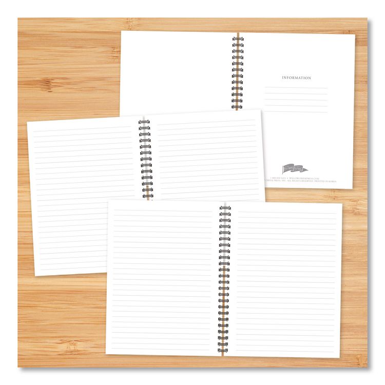 No Defense Undated Journal, Medium/College Rule, Pastel Multicolor Cover, (80) 8 x 6 Sheets