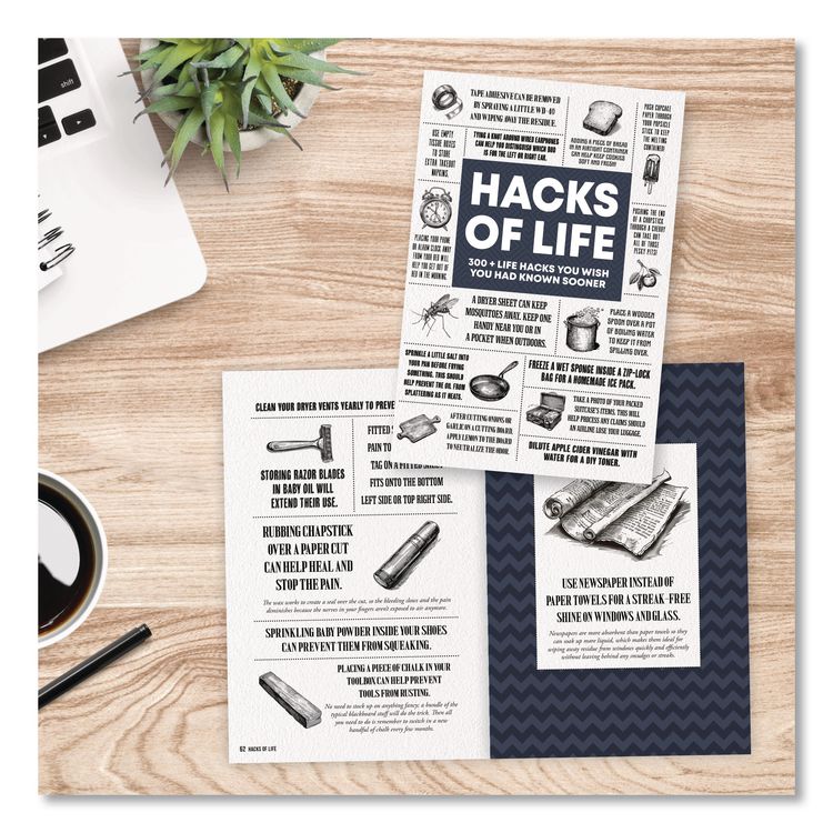 Hacks of Life Softcover Book, Paperback, 112 Pages