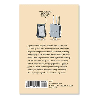 The Book of Puns Softcover Book, Paperback, 112 Pages