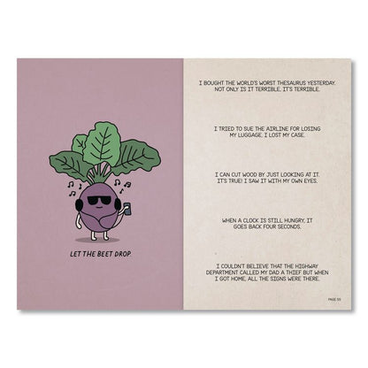 The Book of Puns Softcover Book, Paperback, 112 Pages