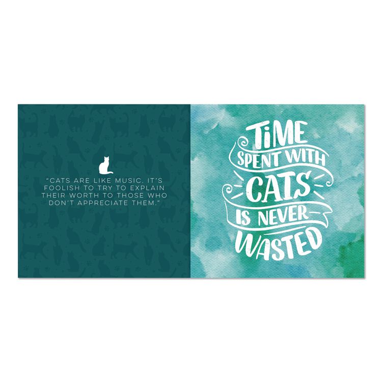 Love Cats (A Book For People Who) Hardcover Book, 96 Pages