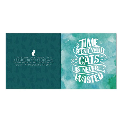 Love Cats (A Book For People Who) Hardcover Book, 96 Pages