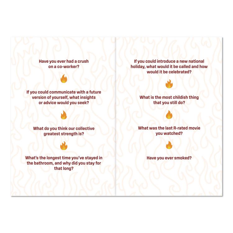 Hot Seat Questions Softcover Book, Paperback, 112 Pages
