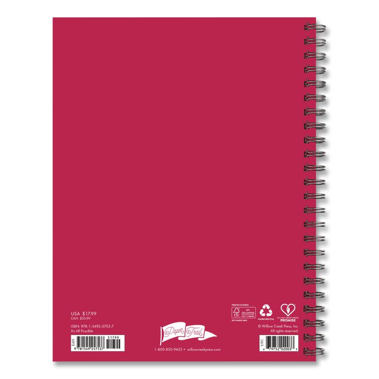 It's All Possible Weekly/Monthly Planner, 8.5 x 6.5, Pink Cover, 12-Month (Jan to Dec): 2026