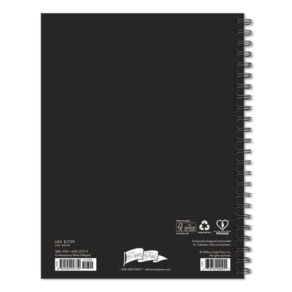 Contemporary Black (Trilingual) Weekly/Monthly Planner, 8.5 x 6.5, Black Cover, 12-Month (Jan to Dec): 2026