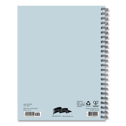 Karma is a Cat Weekly/Monthly Planner, 8.5 x 6.5, Blue Cover, 12-Month (Jan to Dec): 2026